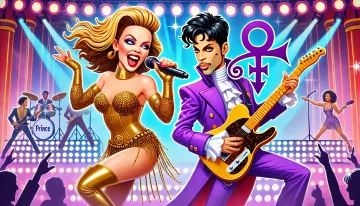 Kylie Minogue and Prince collaboration image