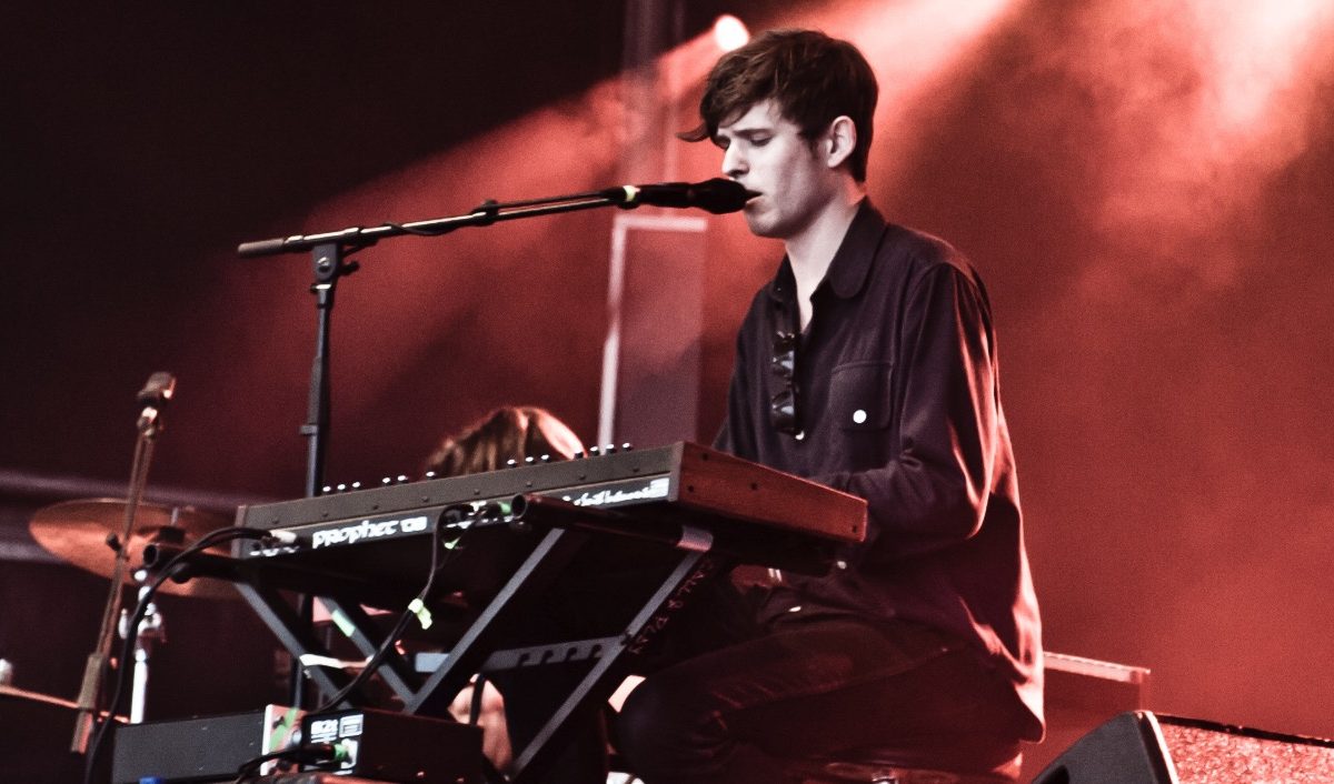 James Blake performing
