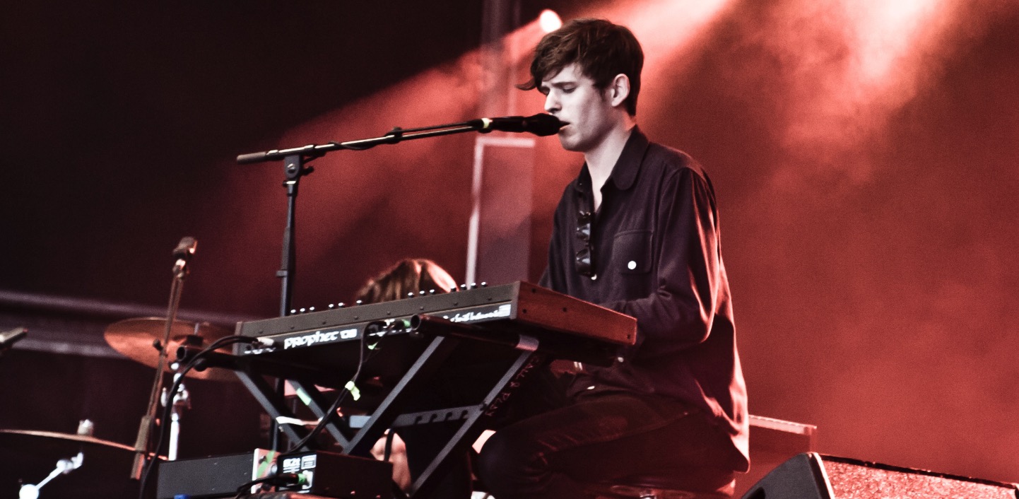 James Blake performing