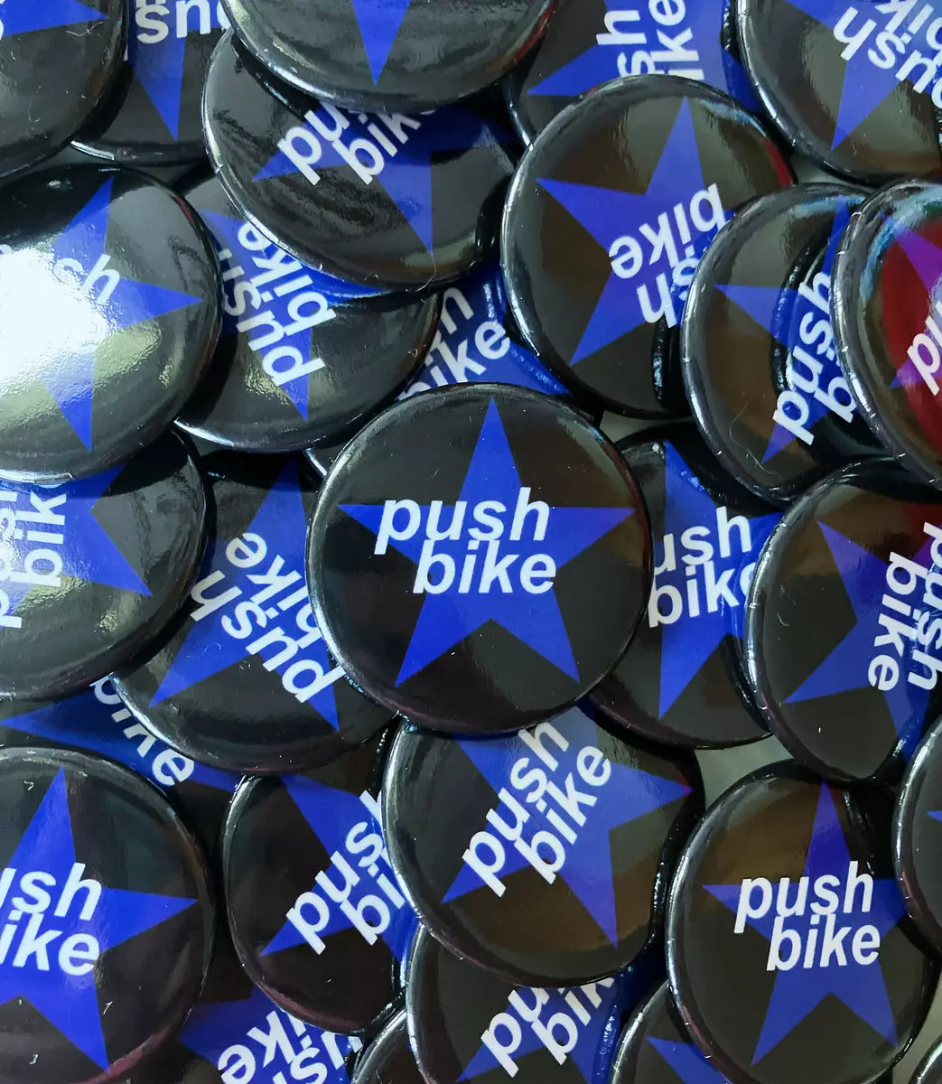 pushbike pin badges