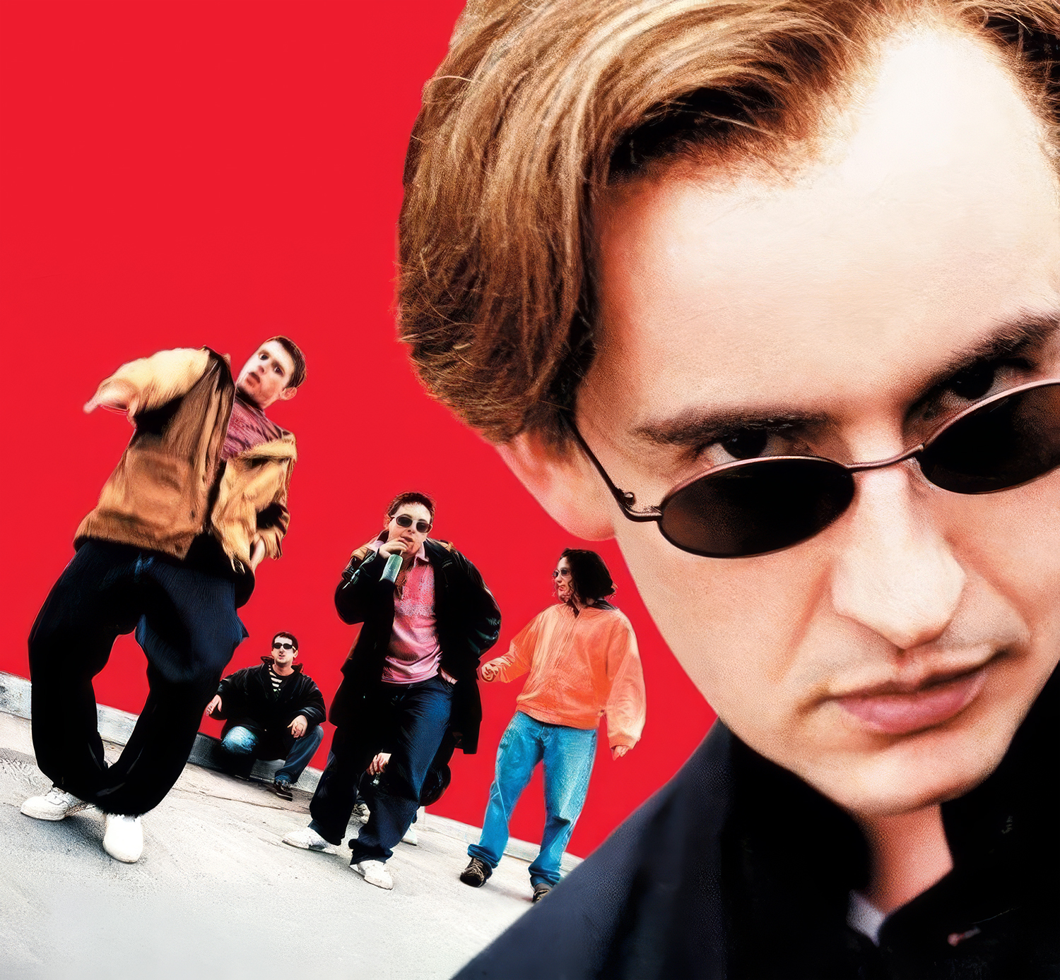 Steeve Coogan in the promotional poster for 24 Hour Party People