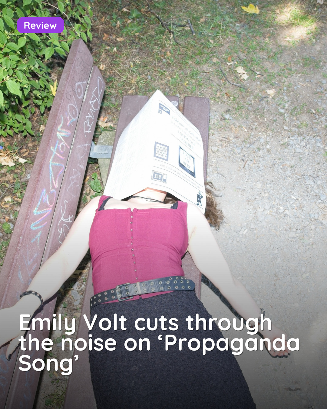 Emily Volt cuts through the noise on ‘Propaganda Song’